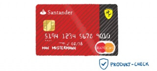 Die Ferrari Card der Santander Consumer Bank