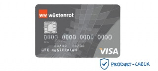 Die Visa-Classic Karte gehört zum Girokonto der Wüstenrot direct