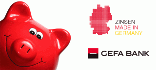 Die GEFA Bank bietet solide Sparprodukte
