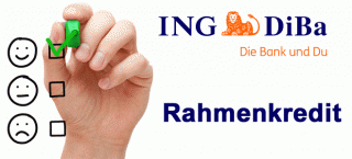 Der Rahmenkredit der ING