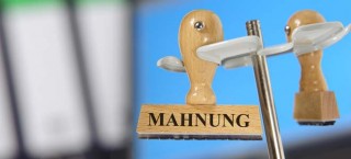 Eine Mahnung darf der Schuldner nicht ignorieren!